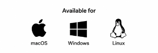 Available for macOS, Windows and Linux